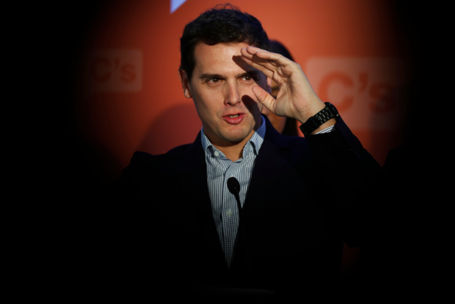 Albert Rivera le 2 mars 2015 à Madrid. © Susana Vera. Reuters. Albert Rivera le 2 mars 2015 à Madrid. © Susana Vera. Reuters.